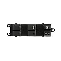 Front, Driver Side Window Switch, Black, Standard OE Replacement