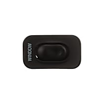 Front, Passenger Side Window Switch, Black, Standard OE Replacement