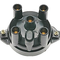 JH-133 Distributor Cap - Black, Direct Fit, Sold individually