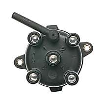 JH-177 Standard OE Replacement Distributor Cap - Black, Direct Fit, Sold individually