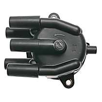 JH-181 Standard Intermotor Distributor Cap - Black, Direct Fit, Sold individually
