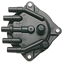 JH-197 Distributor Cap - Black, Direct Fit, Sold individually