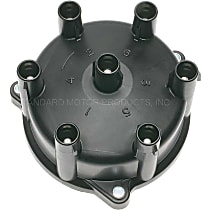 JH-217 Distributor Cap - Black, Direct Fit, Sold individually