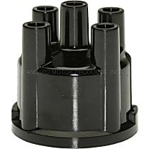 JH-57 Distributor Cap - Black, Direct Fit, Sold individually