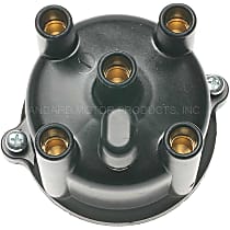 JH-81 Distributor Cap - Black, Direct Fit, Sold individually