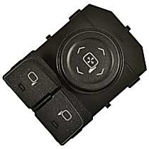 Mirror Switch, Without Power Folding Mirrors, With Pushbutton - 