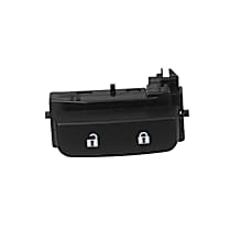 Front, Driver Side, Door Lock Switch, 2-Door, With Power Windows