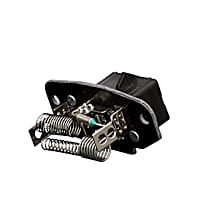 Blower Motor Resistor, With AC, Intermotor Series - Front