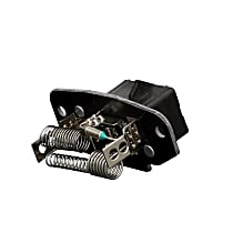 Blower Motor Resistor, With AC, T-Series - Front