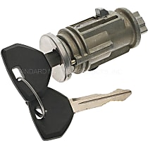 Ignition Lock Cylinder - Chrome, with Keys - 