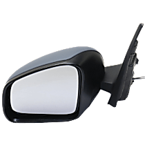 Driver Side Mirror, Manual Adjust, Manual Folding, Non-Heated, Paintable, No Signal Light, No Memory, No Puddle Light, No Auto-Dimming, No Blind Spot Feature