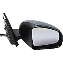Passenger Side Mirror, Manual Adjust, Manual Folding, Non-Heated, Paintable, No Signal Light, No Memory, No Puddle Light, No Auto-Dimming, No Blind Spot Feature
