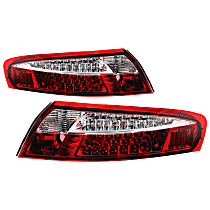 5013132 Driver and Passenger Side LED Tail Light, With bulb(s)