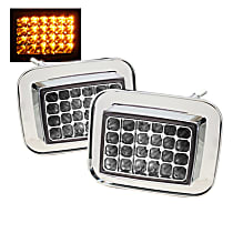 5016683 Driver and Passenger Side LED Corner Light, With bulb(s), Xtune Series