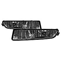 Front, Driver and Passenger Side Halogen Fog Light, With bulb(s), Without Switch