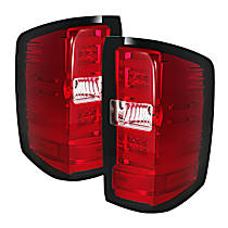 5080011 Driver and Passenger Side LED Series LED Tail Light, With bulb(s) Will Not Fit Models With Factory LED Lights