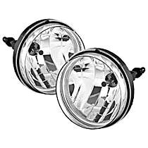 5082978 Front, Driver and Passenger Side Fog Light, With bulb(s), Factory Series