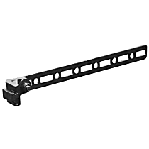 Fan Mounting Bracket, Bracket and Strap, Powdercoated Black