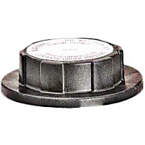 Radiator Cap - Round, 16 lbs., Black, Plastic, Sold individually