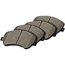 Front Aramid Fiber Brake Pad Set, 4WD, Street Series