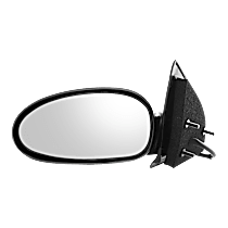 Driver Side Mirror, Power, Non-Folding, Non-Heated, Paintable, No Signal Light, No Memory, No Puddle Light, No Auto-Dimming, No Blind Spot Feature, Base Model