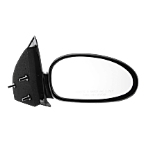 Passenger Side Mirror, Manual Adjust, Non-Folding, Non-Heated, Paintable, No Signal Light, No Memory, No Puddle Light, No Auto-Dimming, No Blind Spot Feature, Base Model