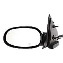 Driver Side Mirror, Power Adjust, Heated, Paintable, Non-Folding, No Signal Light, No Blind Spot Feature, No Memory, No Puddle Light, No Auto-Dimming