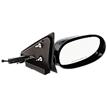 Passenger Side Mirror, Manual Adjust, Non-Heated, Paintable, Non-Folding, No Signal Light, No Blind Spot Feature, No Memory, No Puddle Light, No Auto-Dimming