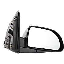 Passenger Side Mirror, Power, Manual Folding, Non-Heated, Textured Black, Without Signal Light, Without memory, Without Puddle Light, Without Auto-Dimming, Without Blind Spot Feature