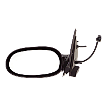 Driver Side Mirror, Power Adjust, Non-Heated, Paintable, Non-Folding, No Signal Light, No Blind Spot Feature, No Memory, No Puddle Light, No Auto-Dimming