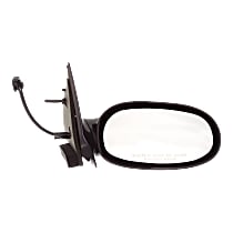 Passenger Side Mirror, Power Adjust, Non-Heated, Paintable, Non-Folding, No Signal Light, No Blind Spot Feature, No Memory, No Puddle Light, No Auto-Dimming