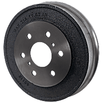 Rear Brake Drum, 6 x 5.5 in. Bolt Pattern, 13.22 in. Diameter