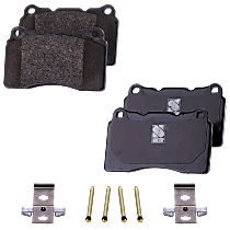 Front or Rear Brake Pad Set, Ceramic, For Models with Brembo Front Caliper, Pro-Line Series