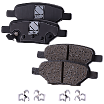 Rear Ceramic Brake Pad Set, Pro-Line Series