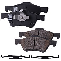 Front Ceramic Brake Pad Set, Four Wheel Drive, Pro-Line Series