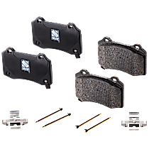 Rear Ceramic Brake Pad Set, Brembo Brakes, Pro-Line Series