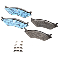 Front or Rear Brake Pad Set, Semi-Metallic, Pro-Line Series