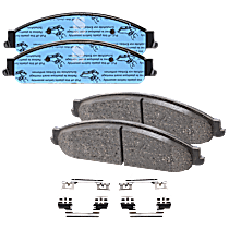 Front Brake Pad Set, Includes Shims and Hardware