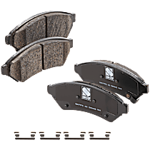 Front Brake Pad Set, Includes Shims and Hardware