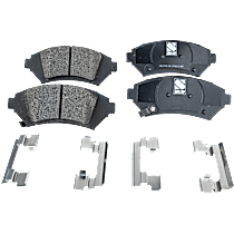 Front Ceramic Brake Pad Set, From Chassis/VIN 59143076, Pro-Line Series