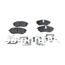 Front Brake Pad Set, Organic, Pro-Line Series