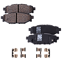 Rear Brake Pad Set, Ceramic, Pro-Line Series