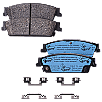 Rear Ceramic Brake Pad Set, Pro-Line Series