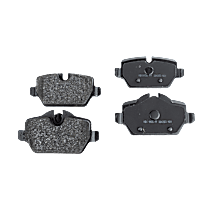 Rear Brake Pad Set, Organic, Pro-Line Series