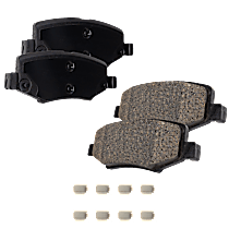 Rear Ceramic Brake Pad Set, Pro-Line Series