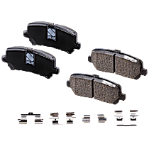 Rear Ceramic Brake Pad Set, Pro-Line Series