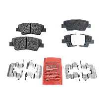 Rear Ceramic Brake Pad Set, Pro-Line Series