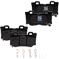 Rear Organic Brake Pad Set, Sport Package, Pro-Line Series