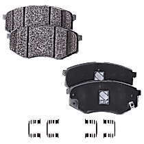 Front Brake Pad Set, 2-Wheel Set, Organic, Front Wheel Drive, Pro-Line Series