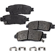 Rear Ceramic Brake Pad Set, Pro-Line Series